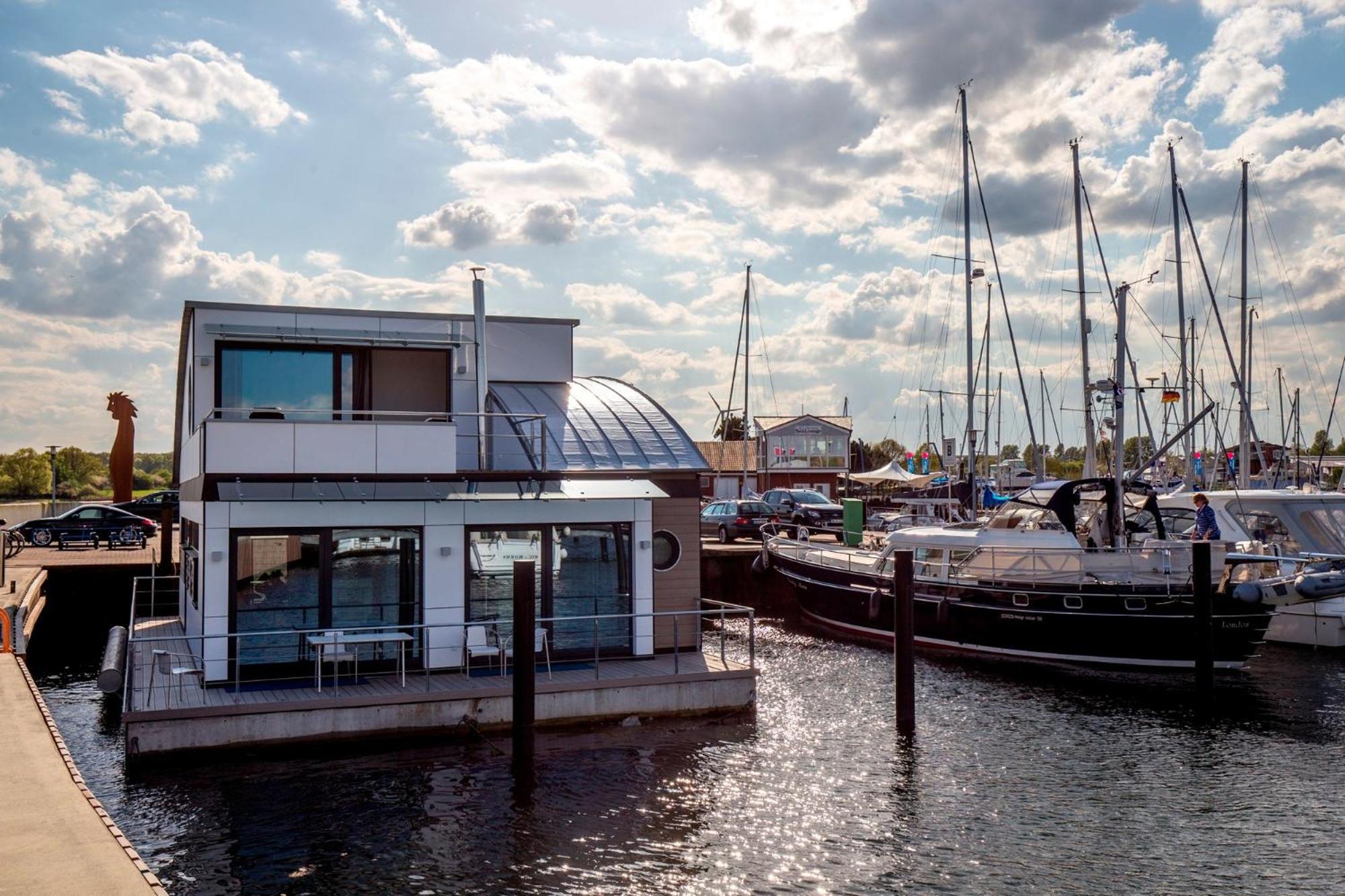 Kyst 5410 Floating Home 2 Neustadt in Holstein Bagian luar foto